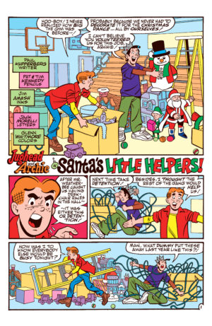 ARCHIE CHRISTMAS SPECTACULAR Preview – First Comics News