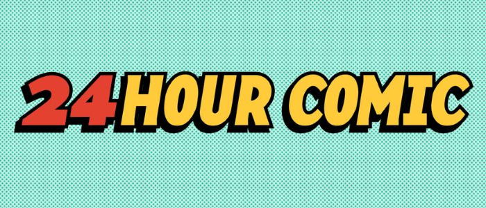 24 HOUR COMIC logo | First Comics News