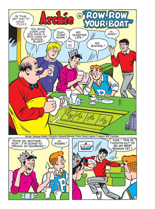 ARCHIE FUNHOUSE BACK TO SCHOOL ANNUAL #27 preview – First Comics News