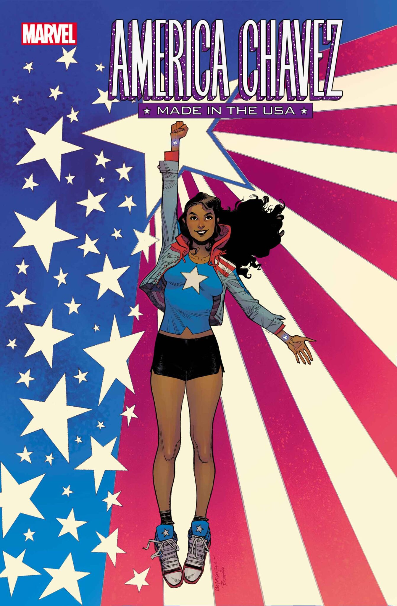 10 Unique America Chavez Coloring Pages for Marvel Fans