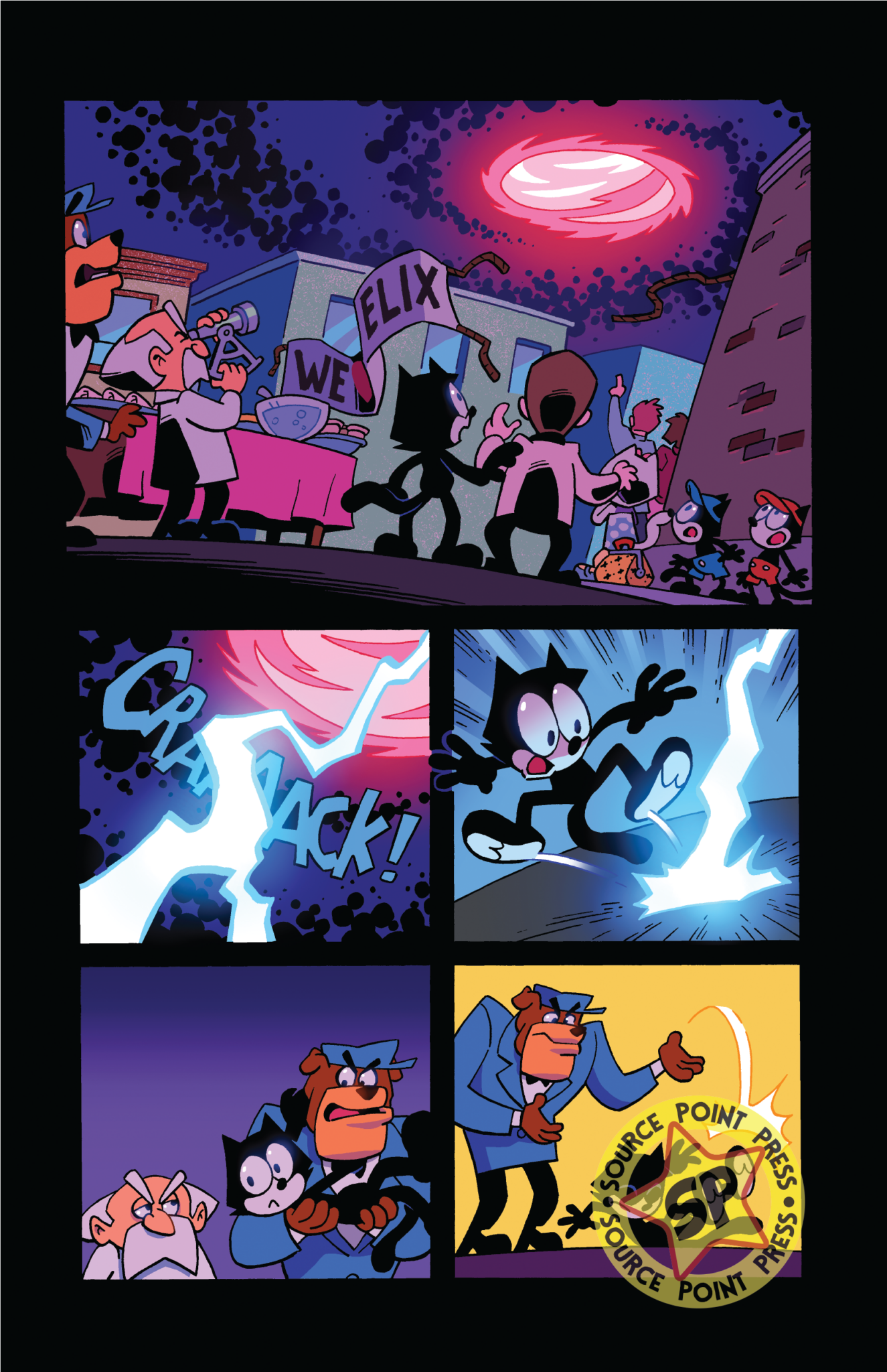 Felix the Cat launches new comic series from Source Point Press and