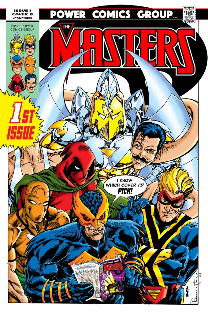 Austin Hough talks about the MASTERS – FIRST COMICS NEWS
