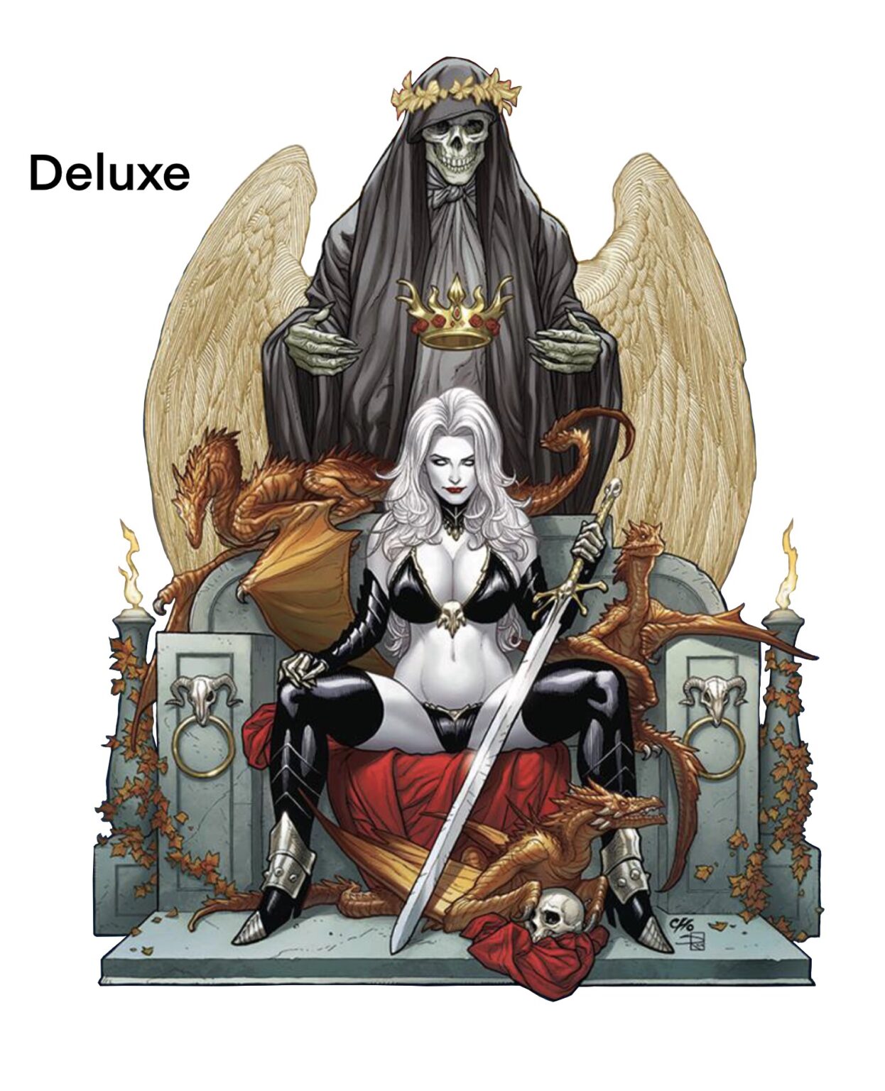 lady death statue