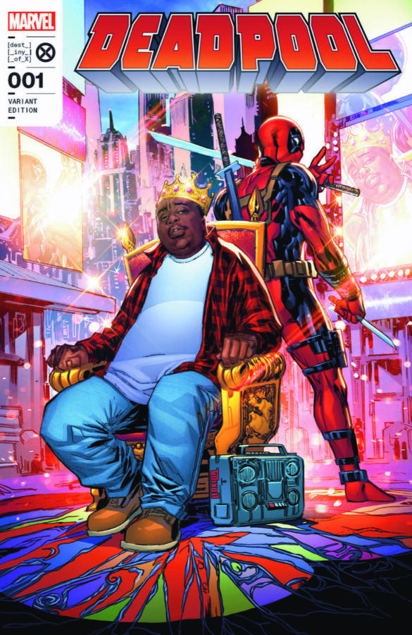 HIP HOP LEGEND NOTORIOUS B.I.G AND MARVEL’S DEADPOOL TAKE CENTER STAGE