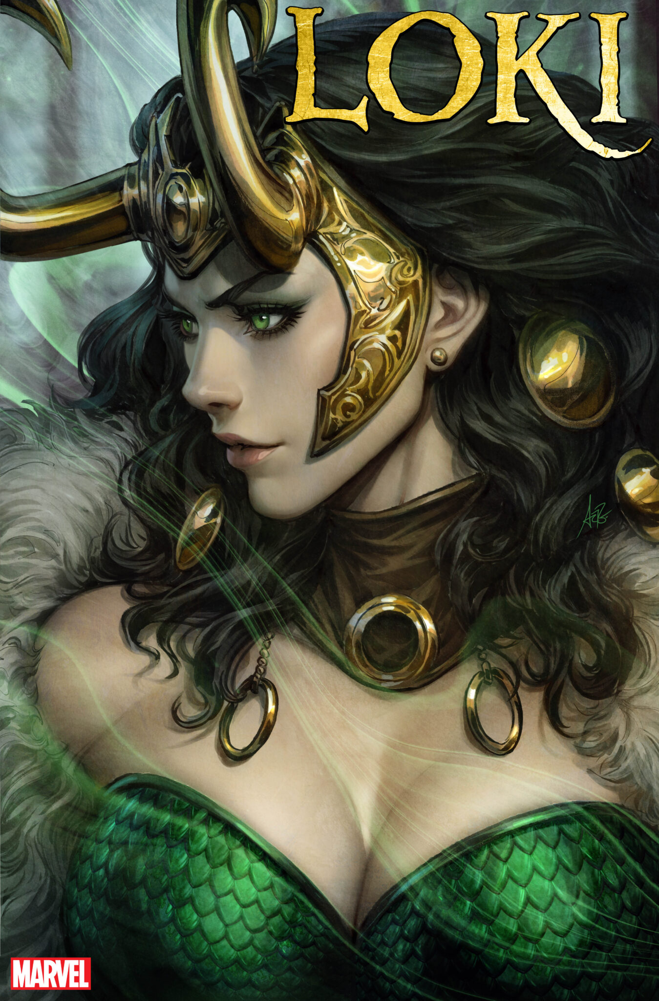 Lady Loki Is Reborn In Artgerms Stunning New Loki 1 Variant Cover First Comics News 2415