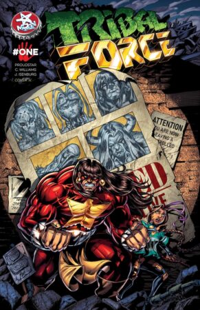 REVIEW TRIBAL FORCE 1 First Comics News   TribalForce1 CoverA 291x450 