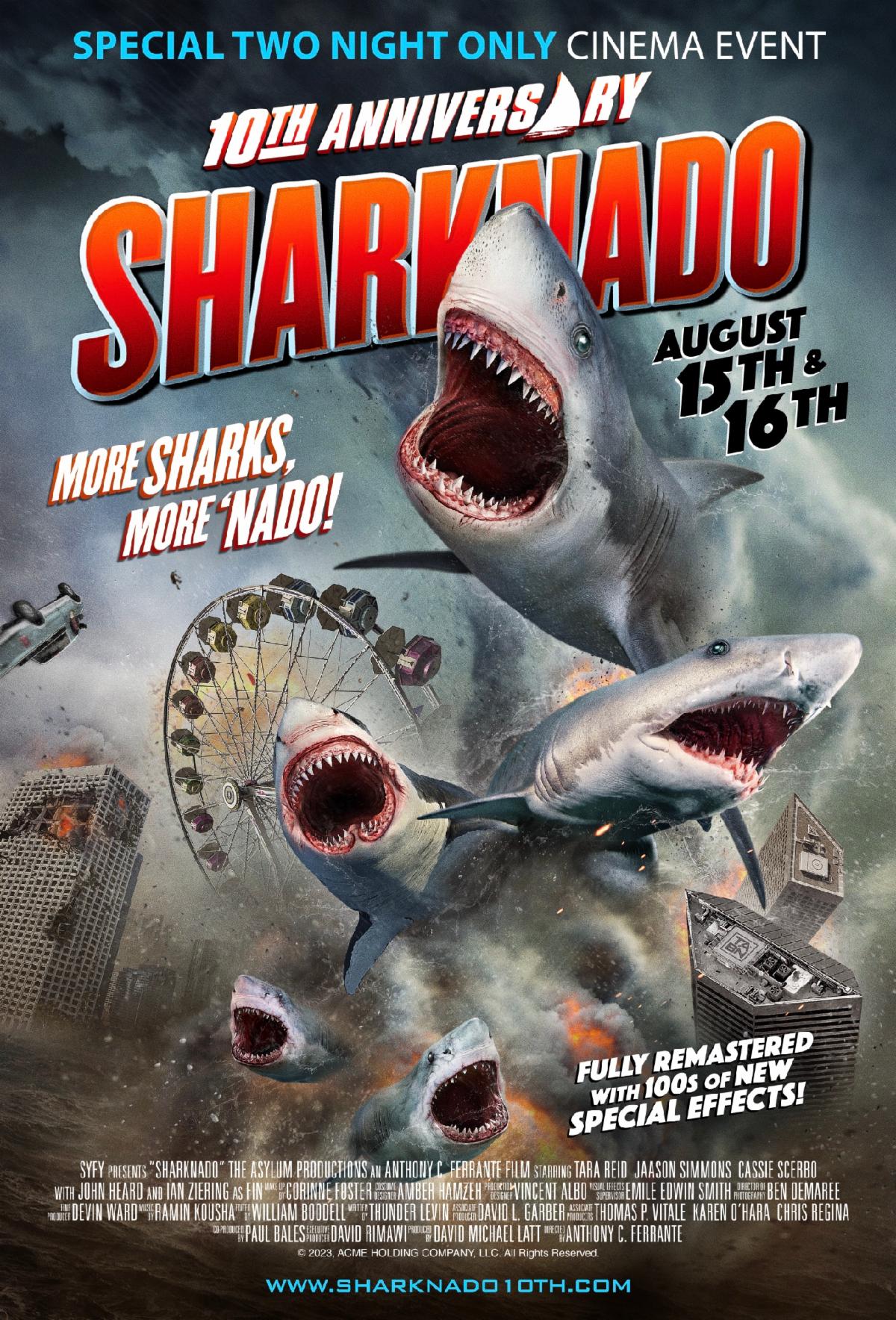 Sharknado 10th Anniversary Official Trailer FIRST COMICS NEWS