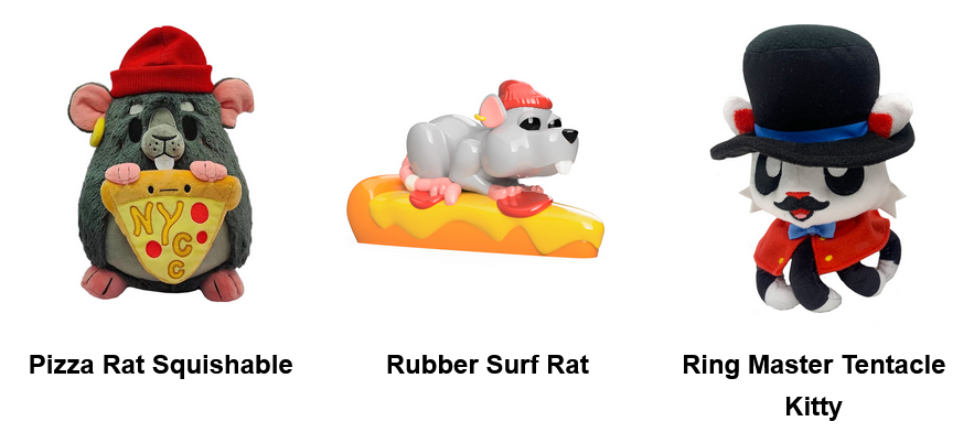 Official New York Comic Con 2023 Merchandise: Pizza Rat and