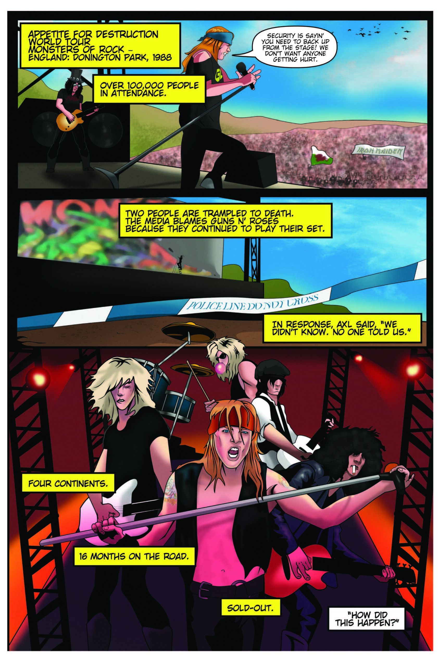 Guns N' Roses Joins the Orbit Comic Book Series – FIRST COMICS NEWS